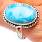 Larimar Rings handcrafted by Ana Silver Co - RING34542