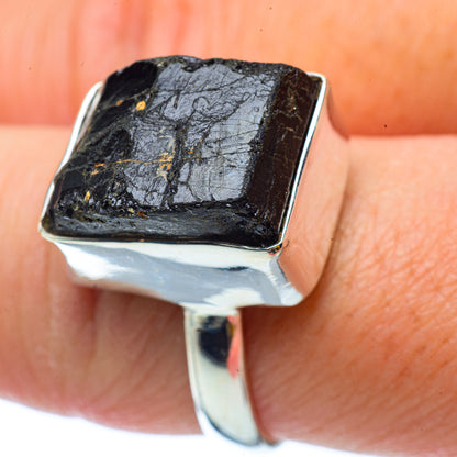 Tektite Rings handcrafted by Ana Silver Co - RING34555