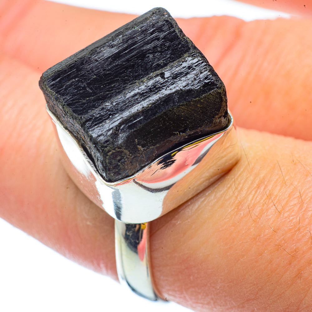 Tektite Rings handcrafted by Ana Silver Co - RING34583
