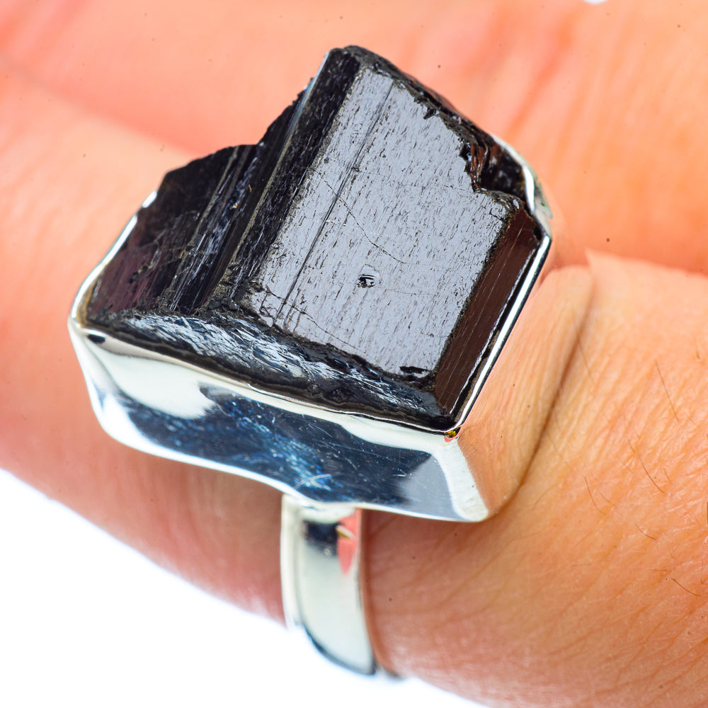 Tektite Rings handcrafted by Ana Silver Co - RING34584