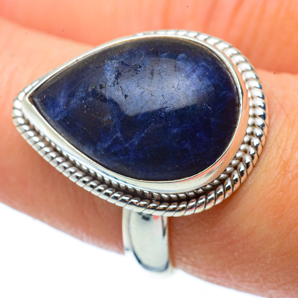 Sodalite Rings handcrafted by Ana Silver Co - RING34600