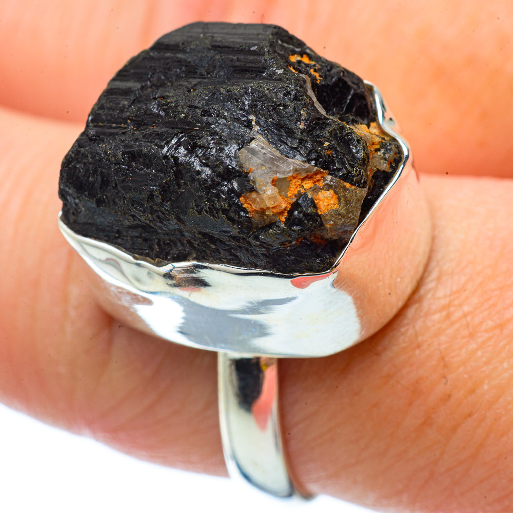 Tektite Rings handcrafted by Ana Silver Co - RING34648