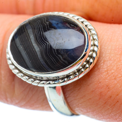 Psilomelane Rings handcrafted by Ana Silver Co - RING34712
