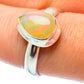 Ethiopian Opal Rings handcrafted by Ana Silver Co - RING34788