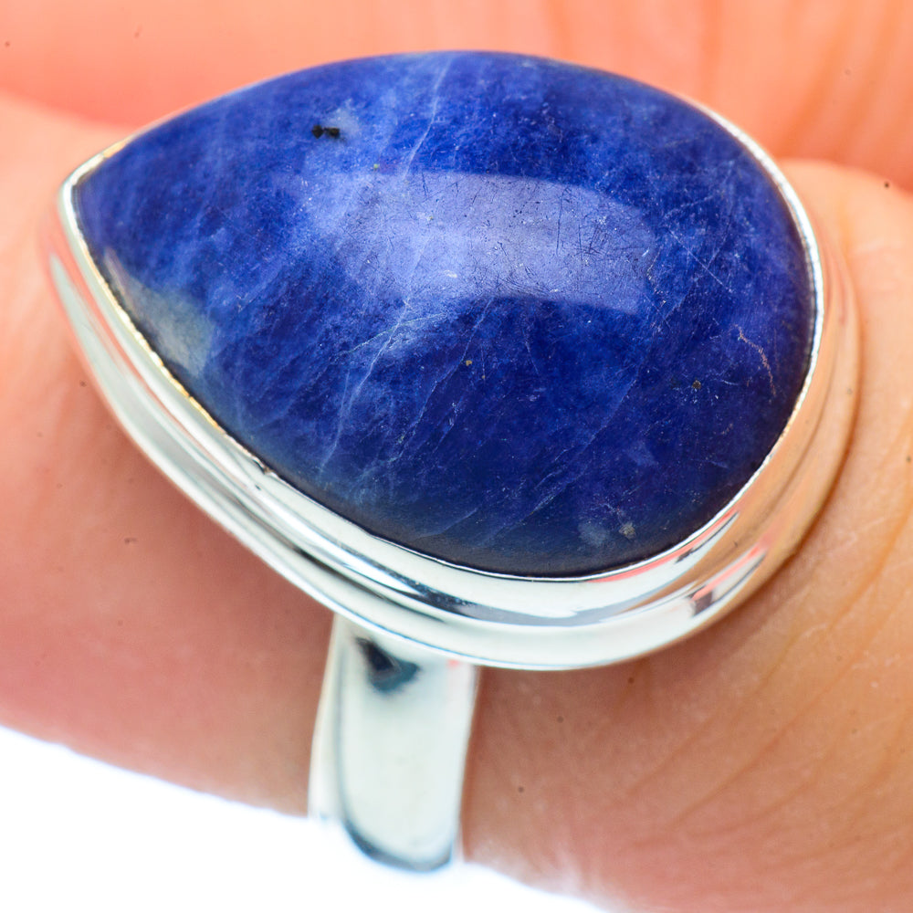 Sodalite Rings handcrafted by Ana Silver Co - RING35026