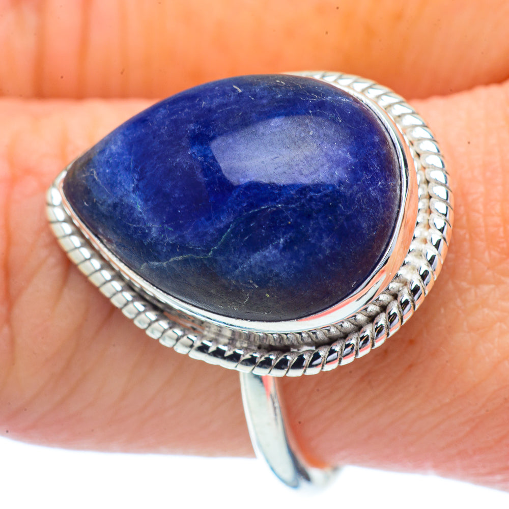Sodalite Rings handcrafted by Ana Silver Co - RING35138
