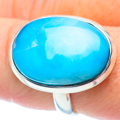 Larimar Rings handcrafted by Ana Silver Co - RING35405
