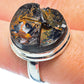 Boulder Opal Rings handcrafted by Ana Silver Co - RING35738