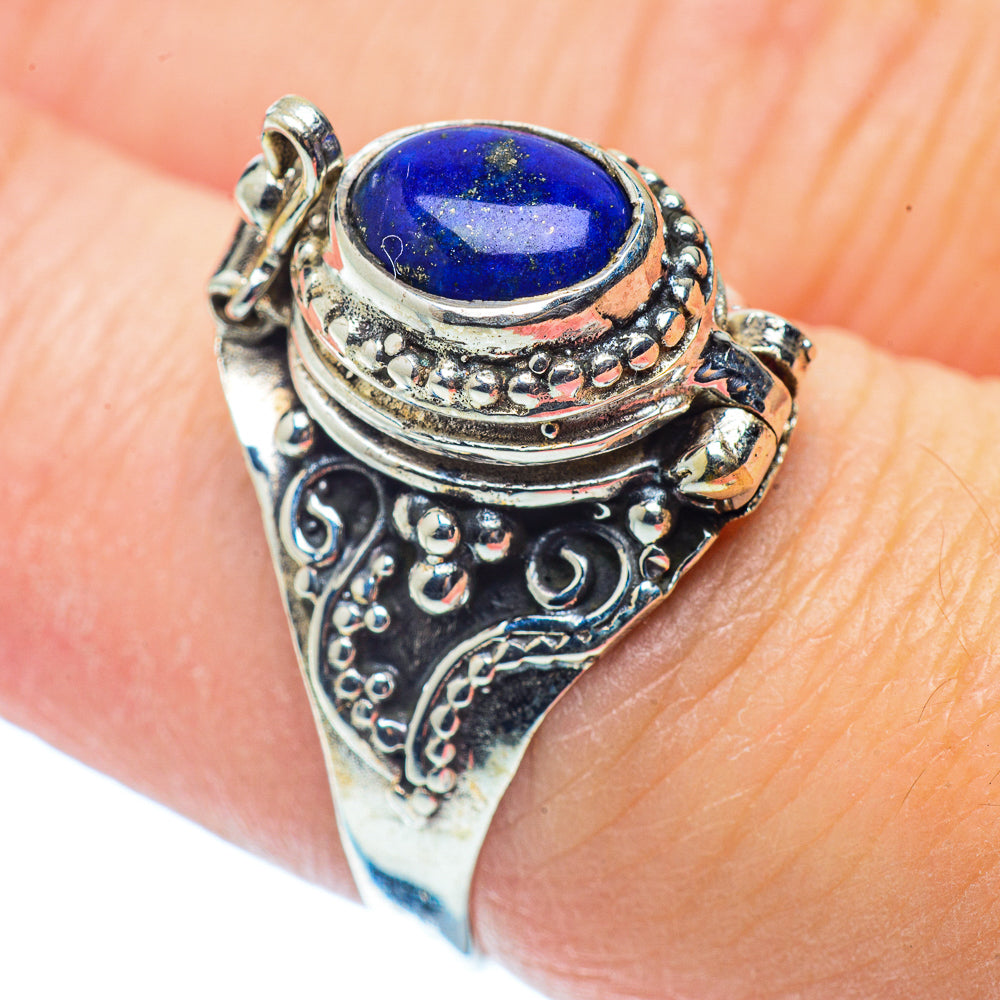 Lapis Lazuli Rings handcrafted by Ana Silver Co - RING35764