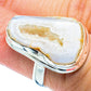 White Geode Slice Rings handcrafted by Ana Silver Co - RING35795