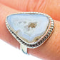 White Geode Slice Rings handcrafted by Ana Silver Co - RING35884