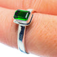 Chrome Diopside Rings handcrafted by Ana Silver Co - RING35911