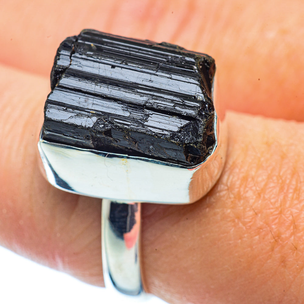 Tektite Rings handcrafted by Ana Silver Co - RING36039