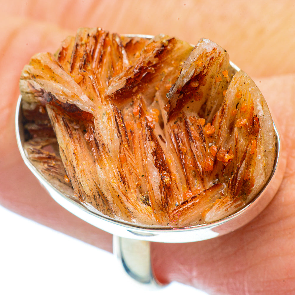 Vanadinite Rings handcrafted by Ana Silver Co - RING36066