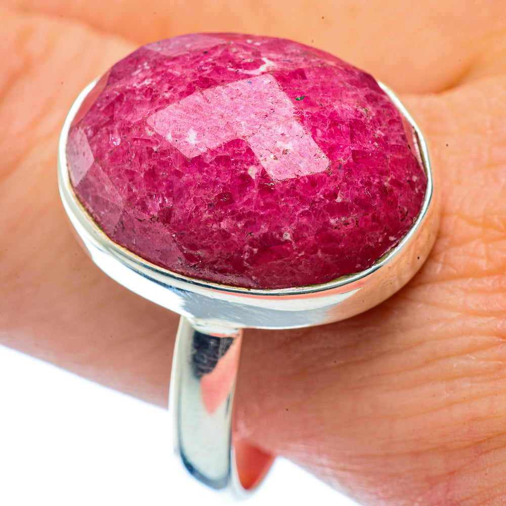 Thulite Rings handcrafted by Ana Silver Co - RING36374