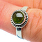 Chrome Diopside Rings handcrafted by Ana Silver Co - RING36434