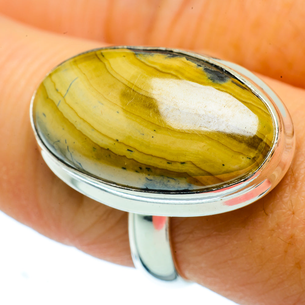 Schalenblende Rings handcrafted by Ana Silver Co - RING36522