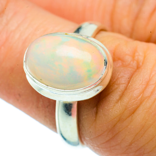 Ethiopian Opal Rings handcrafted by Ana Silver Co - RING36802