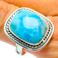 Larimar Rings handcrafted by Ana Silver Co - RING36807