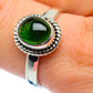 Chrome Diopside Rings handcrafted by Ana Silver Co - RING36955