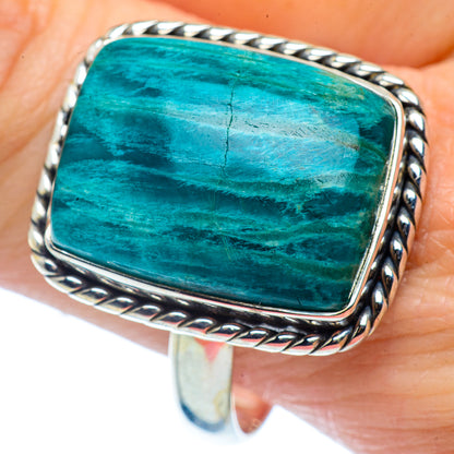 Amazonite Rings handcrafted by Ana Silver Co - RING37040