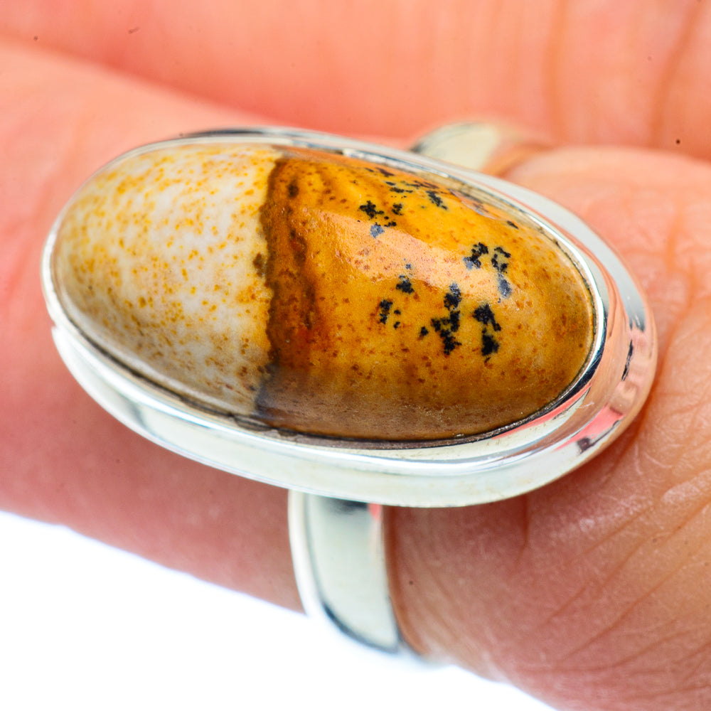 Picture Jasper Rings handcrafted by Ana Silver Co - RING37321