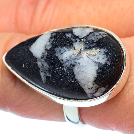 Pinolith Jasper Rings handcrafted by Ana Silver Co - RING37646