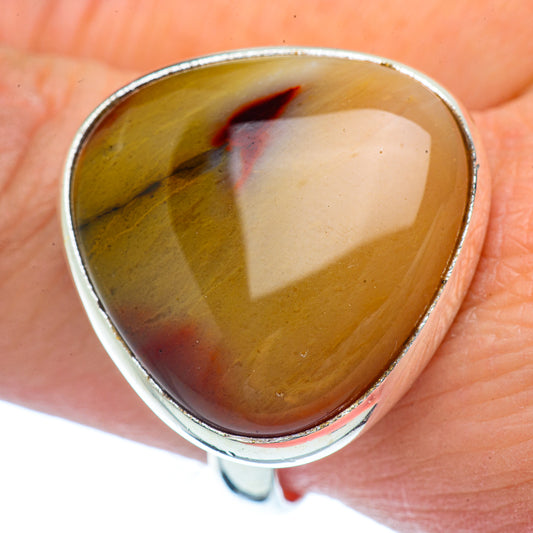 Mookaite Rings handcrafted by Ana Silver Co - RING37684