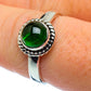 Chrome Diopside Rings handcrafted by Ana Silver Co - RING37716