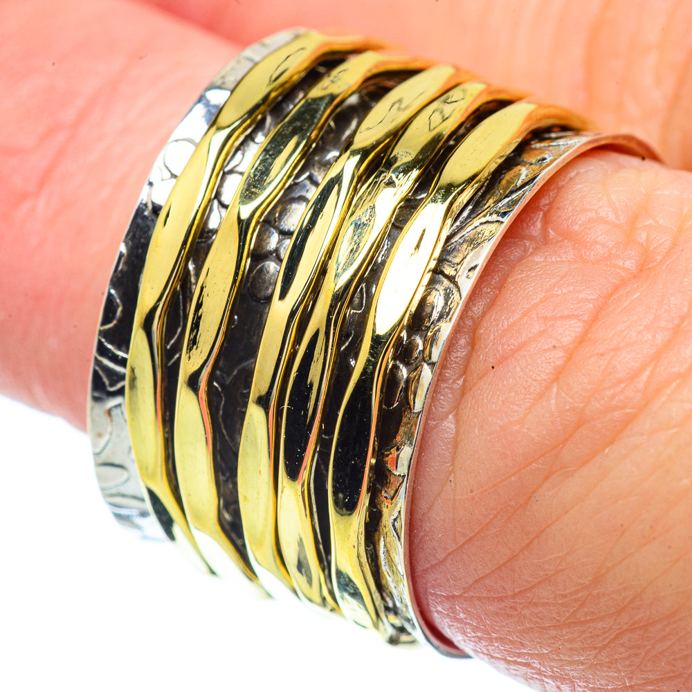 Meditation Spinner Rings handcrafted by Ana Silver Co - RING38531