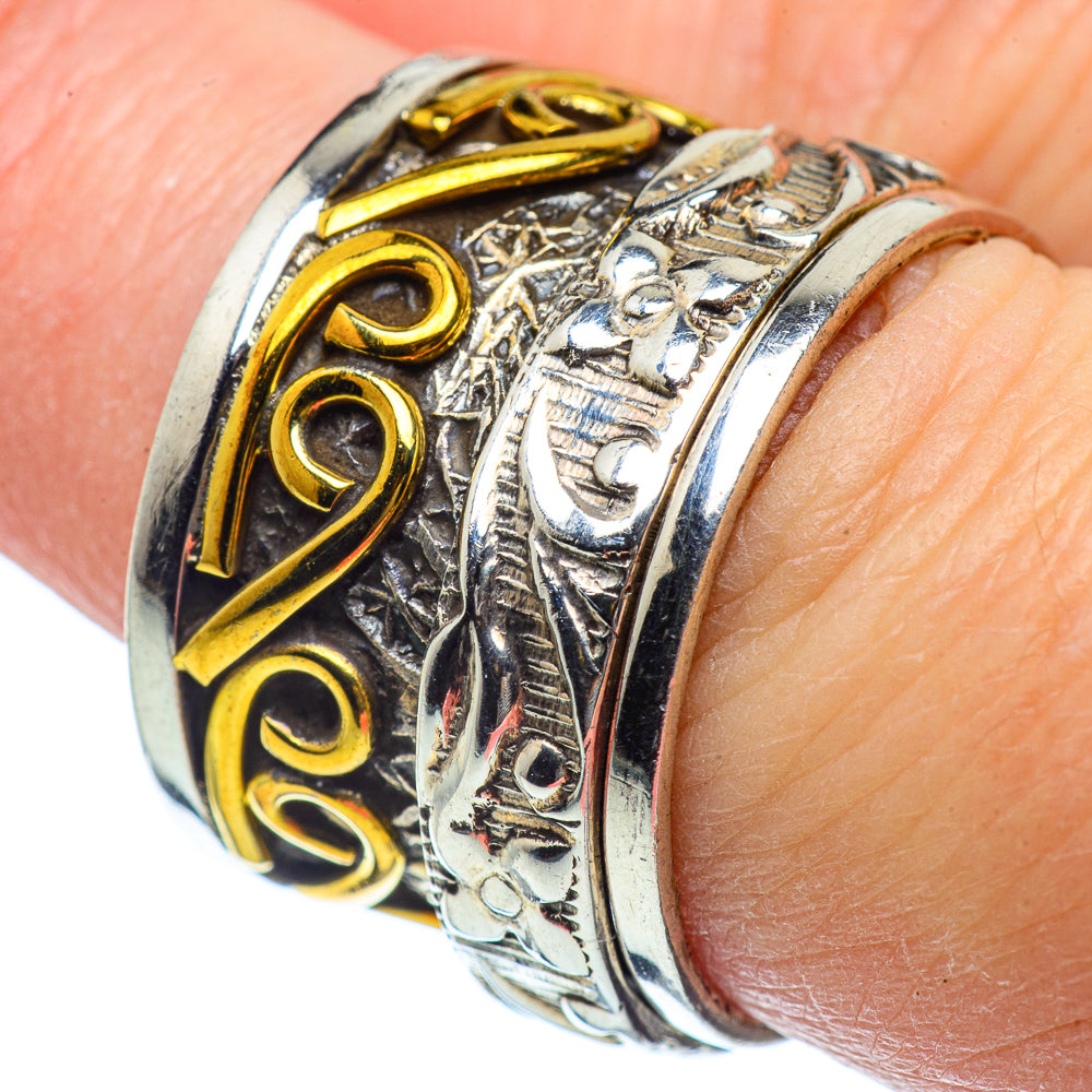 Meditation Spinner Rings handcrafted by Ana Silver Co - RING38969