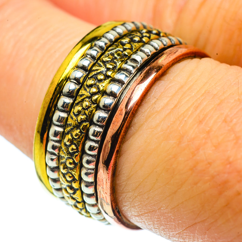 Meditation Spinner Rings handcrafted by Ana Silver Co - RING39300