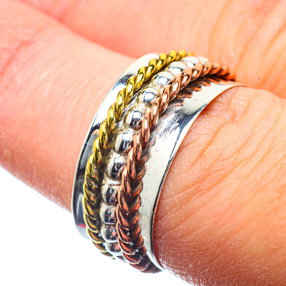 Meditation Spinner Rings handcrafted by Ana Silver Co - RING39635