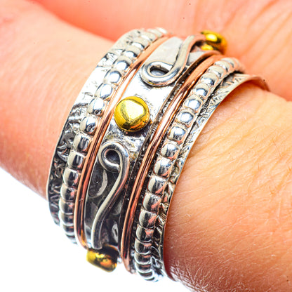 Meditation Spinner Rings handcrafted by Ana Silver Co - RING39656