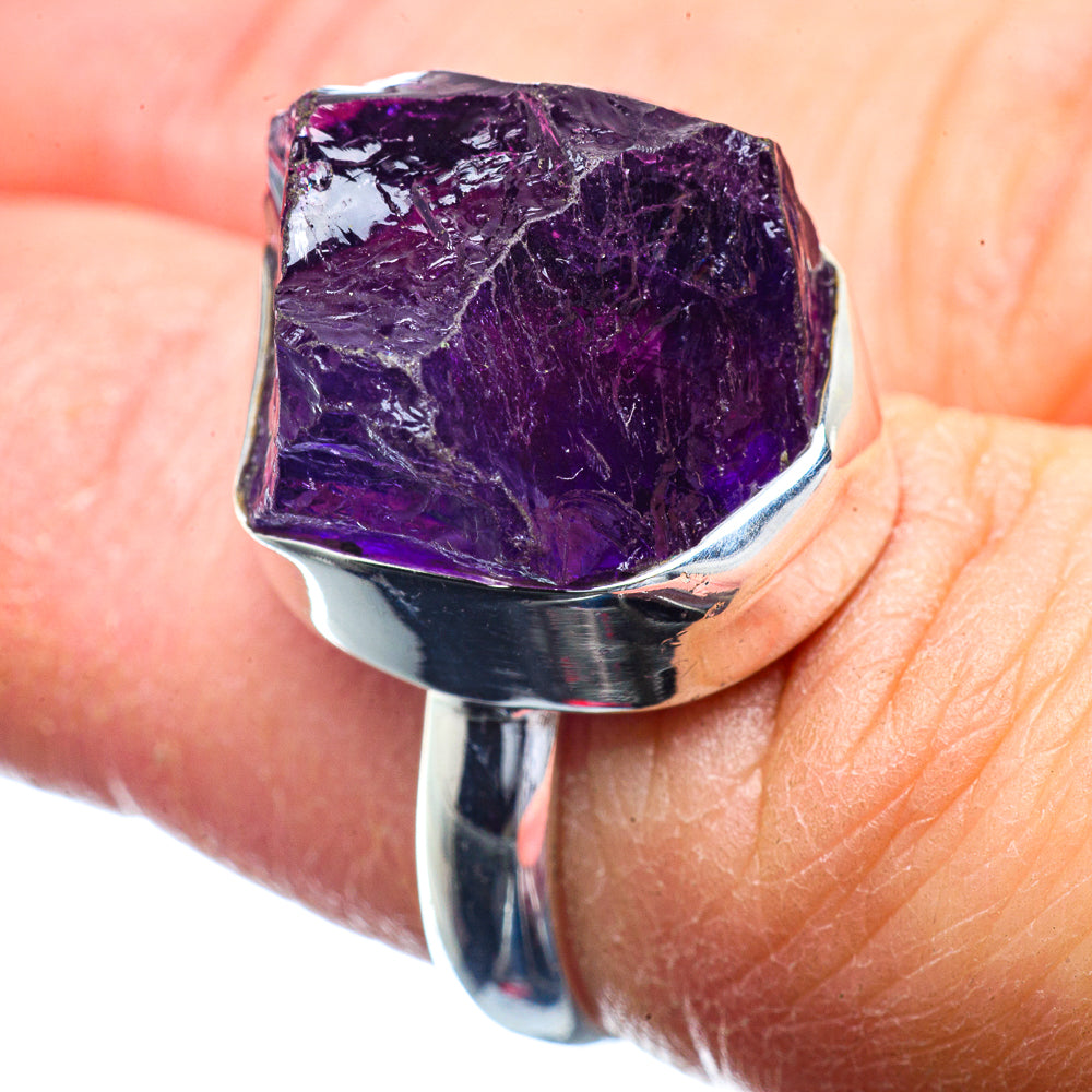 Amethyst Rings handcrafted by Ana Silver Co - RING39692