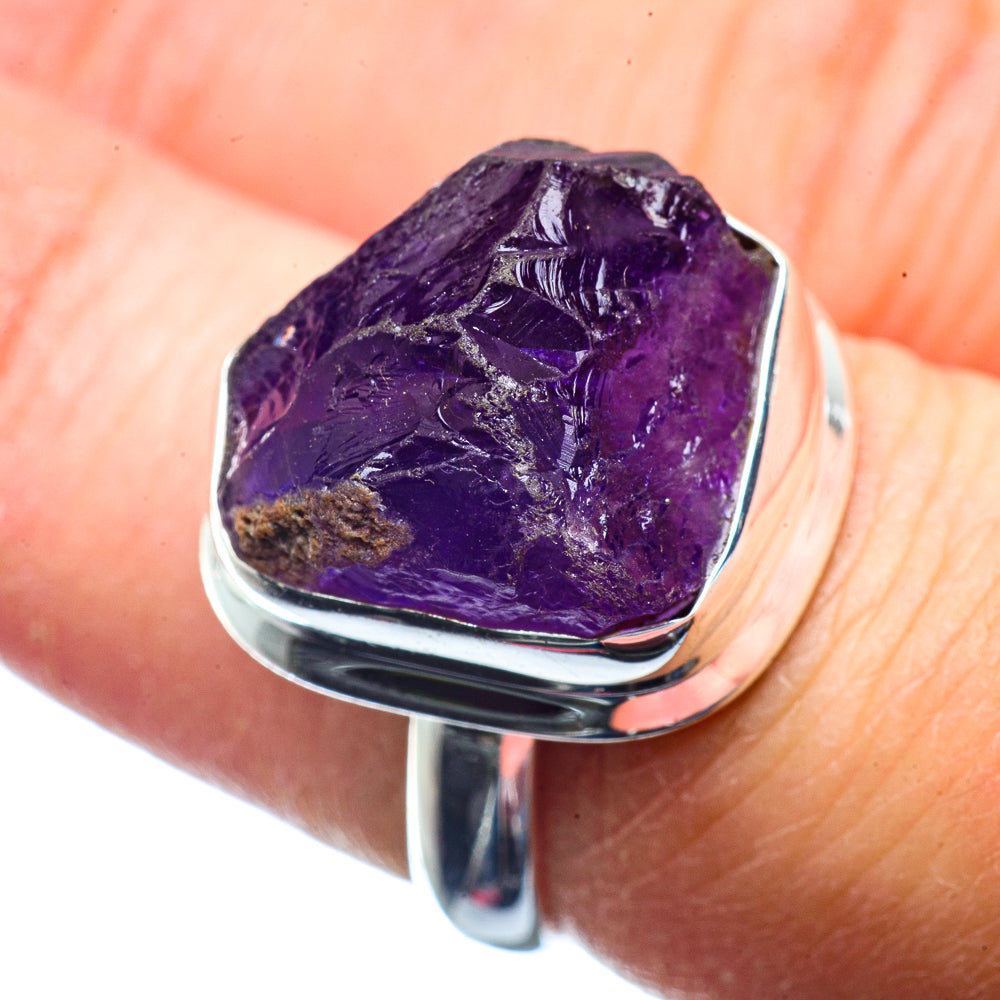 Amethyst Rings handcrafted by Ana Silver Co - RING39709