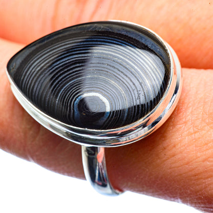 Psilomelane Rings handcrafted by Ana Silver Co - RING39946