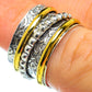Meditation Spinner Rings handcrafted by Ana Silver Co - RING39998