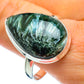 Seraphinite Rings handcrafted by Ana Silver Co - RING40018