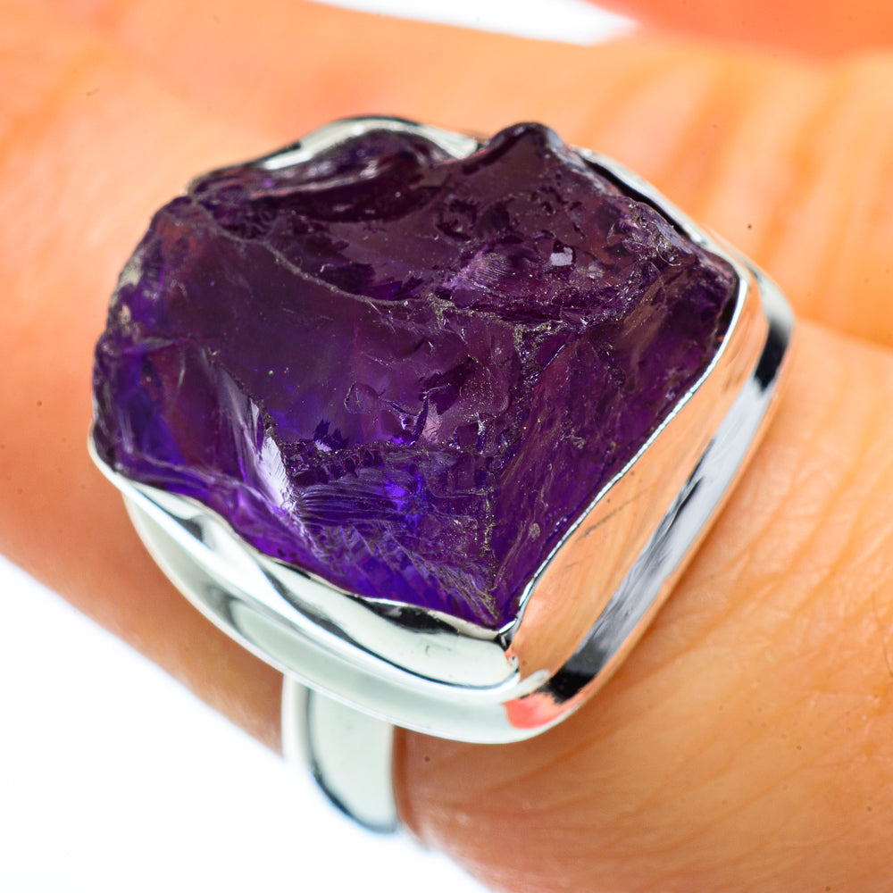 Amethyst Rings handcrafted by Ana Silver Co - RING40028