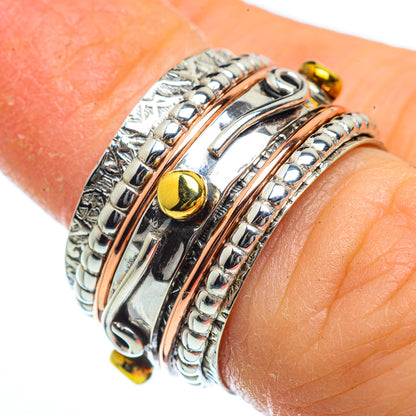 Meditation Spinner Rings handcrafted by Ana Silver Co - RING40057