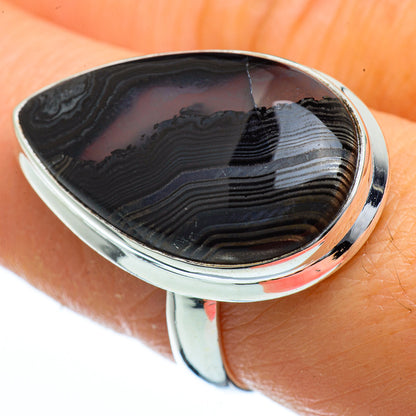 Psilomelane Rings handcrafted by Ana Silver Co - RING40085