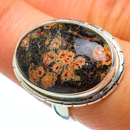 Poppy Jasper Rings handcrafted by Ana Silver Co - RING40155