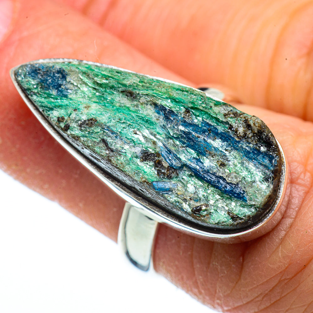Azurite Rings handcrafted by Ana Silver Co - RING40200