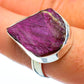 Ruby Fuchsite Rings handcrafted by Ana Silver Co - RING40236