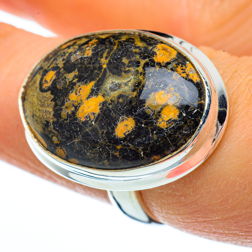 Poppy Jasper Rings handcrafted by Ana Silver Co - RING40285