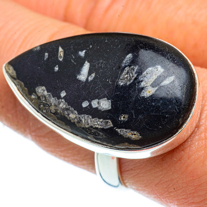 Chrysanthemum Stone Rings handcrafted by Ana Silver Co - RING40771