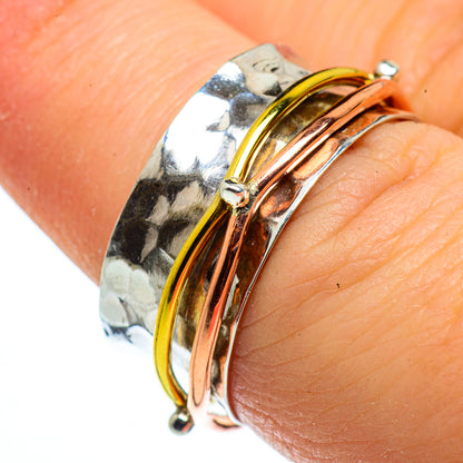 Meditation Spinner Rings handcrafted by Ana Silver Co - RING40808