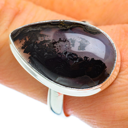 Psilomelane Rings handcrafted by Ana Silver Co - RING40878
