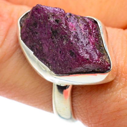 Ruby Fuchsite Rings handcrafted by Ana Silver Co - RING40941